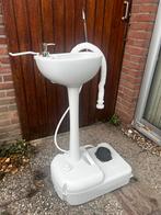 Kampeerwasbak mobiele wasbak draagbaar 20 L grijs, Ophalen, Zo goed als nieuw