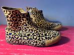 Converse All Star Leer - Collectors item - 35 - panterprint, Kleding | Dames, Schoenen, Overige kleuren, Ophalen of Verzenden