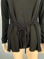 G799 Lac d'OR: maat S=36 blouse top trui zwart shirt, Kleding | Dames, Blouses en Tunieken, Zwart, Ophalen of Verzenden, Zo goed als nieuw