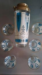Vintage MCM Cocktail Shaker Set by hazleware, Ophalen of Verzenden, Gebruikt