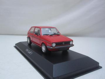 Volkswagen Golf Mk 1 GLS 1980 1:43 Maxichamps beschikbaar voor biedingen