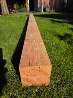 NIEUW: Paal Douglas 3 meter lang 120x120 mm + paalhouder, Tuin en Terras, Palen, Balken en Planken, Ophalen of Verzenden, Nieuw