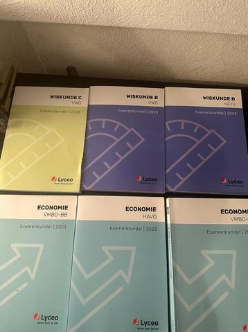 Examenbundels (wiskunde B/C en economie)