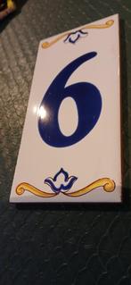 huisnummer bordje, Ophalen, Nieuw