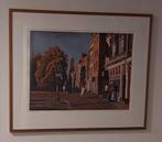 Marcel Schellekens * Utrecht Oude Gracht * Ingelijst, Ophalen