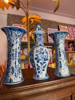Delfts Blauw Vazen Set de Porceleyne Fles delft vaas echt, Ophalen of Verzenden