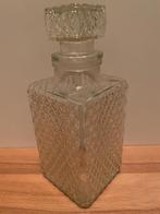 Chique vintage Whiskey karaf decanteerkaraf fles, Antiek en Kunst, Antiek | Glas en Kristal, Ophalen of Verzenden