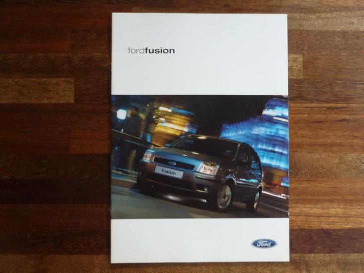 Ford Fusion (2002), Boeken, Auto's | Folders en Tijdschriften, Nieuw, Ford, Ophalen of Verzenden