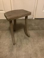 Krukje melkkrukje vintage vergrijsd hout, Huis en Inrichting, Ophalen, Zo goed als nieuw, Hout