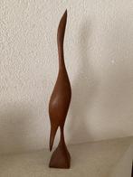 Retro.Vogelbeeld.Handgemaakt uit Hout. 1960.Deens., Antiek en Kunst, Kunst | Beelden en Houtsnijwerken, Ophalen of Verzenden