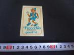 sticker Pinocchio schoenen goed hè, Ophalen, Zo goed als nieuw