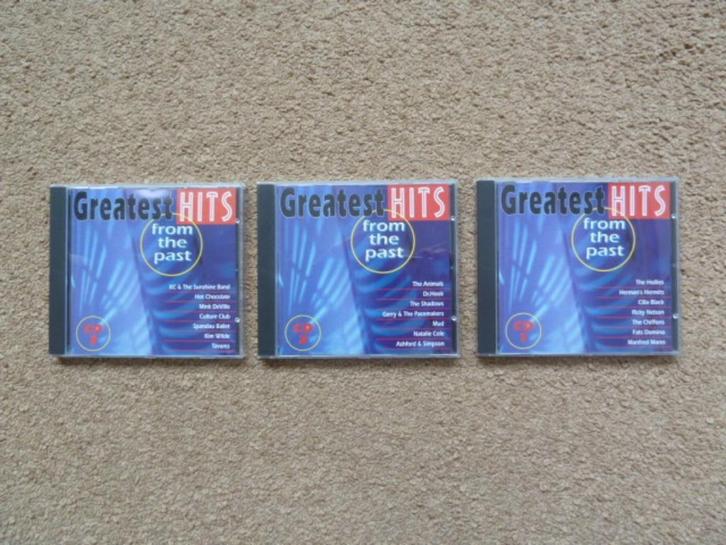 Greatest Hits from the past CD 1 en CD 2 en CD 3, Cd's en Dvd's, Cd's | Verzamelalbums, Zo goed als nieuw, Pop, Ophalen of Verzenden