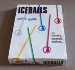 Iceballs cocktail coolers 6 roerstaafjes, Huis en Inrichting, Ophalen of Verzenden, Gebruikt