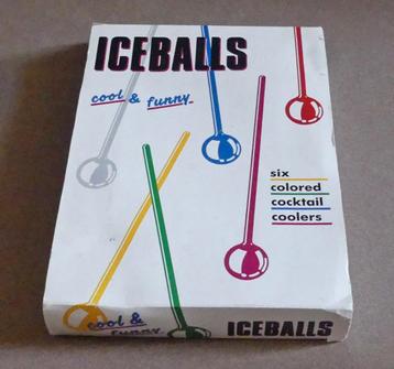 Iceballs cocktail coolers 6 roerstaafjes  beschikbaar voor biedingen