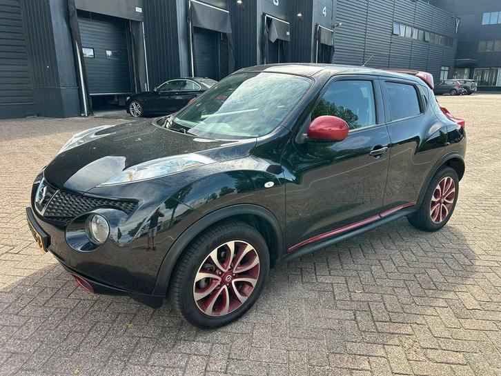 Nissan Juke 1.6 Acenta; 09-XRF-8, Auto's, Nissan, Bedrijf, Juke, Overige brandstoffen, Euro 5, C, MPV, Automaat, Gebruikt