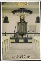 Schokland Museum in voormalige Kerk Interieur  Preekstoel, Verzamelen, Ansichtkaarten | Nederland, Verzenden, 1980 tot heden, Ongelopen