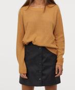 H&M gebreide trui sweater camel donkerbeige maat S, H&M, Beige, Nieuw, Ophalen of Verzenden