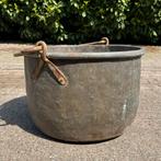Geweldige Antieke Bronzen Ketel, Heksenketel, Smeedijzer, Antiek en Kunst, Ophalen of Verzenden, Brons