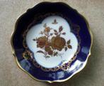 KOBALT BLAUW BORDJE MET GOUD * Top Porselein *, Antiek en Kunst, Antiek | Porselein, Verzenden