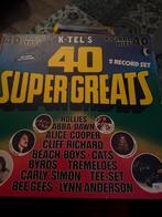 T1. K-Tel's 40 Super Greats - Vinyl LP dubbel LP, Ophalen of Verzenden
