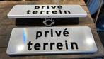 2 Borden privé terrein, Ophalen of Verzenden, Nieuw