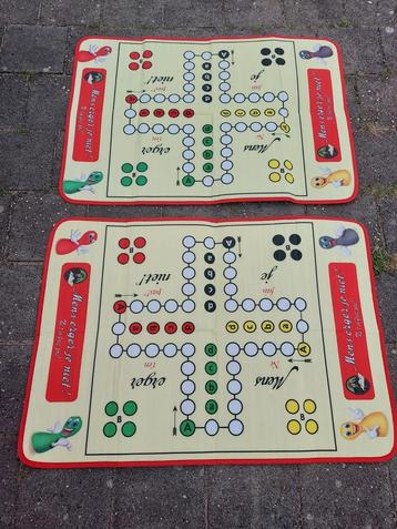 2 spel vloerkleden mens erger je niet 125 bij 90 cm beschikbaar voor biedingen