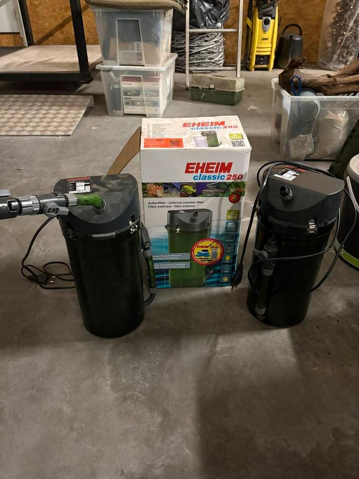 Eheim classic 250 2x, Dieren en Toebehoren, Vissen | Aquaria en Toebehoren, Filter of Co2, Ophalen of Verzenden