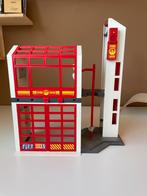 Playmobil brandweerkazerne, Kinderen en Baby's, Speelgoed | Playmobil, Ophalen, Gebruikt