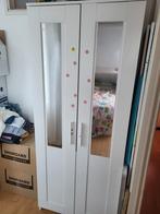 Kleding kast kinderkamer wit, 78x190., Huis en Inrichting, Kasten | Lockerkasten, Zo goed als nieuw, Ophalen