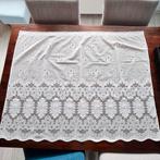 Prachtig vintage roede gordijntje, Antiek en Kunst, Ophalen of Verzenden