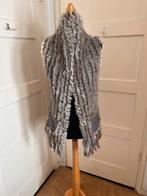 Grijze Bont bodywarmer-Vest-Sjaal, Kleding | Dames, Mutsen, Sjaals en Handschoenen, Maat 38/40 (M), Ophalen of Verzenden, Bont