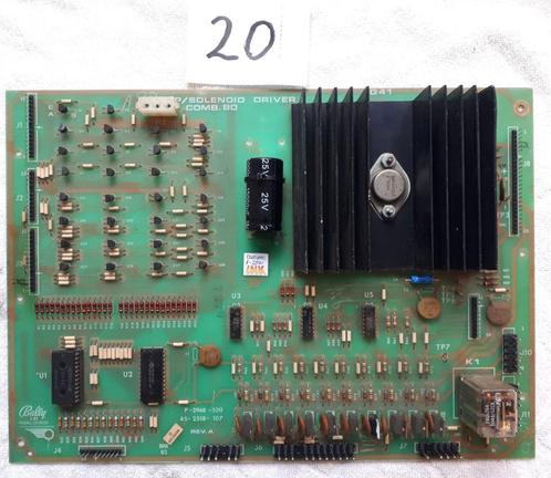 Te Koop: Bally AS-2518-107 lamp/solenoid driver, Verzamelen, Automaten | Flipperkasten, Gebruikt, Elektronisch, Onderdeel of Defecte kast