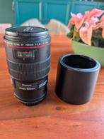 Canon ef 100mm f/2.8l macro is usm, Ophalen, Zo goed als nieuw, Macrolens