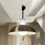 Vintage space age ufo lamp Raak stijl, Huis en Inrichting, Lampen | Hanglampen, Ophalen of Verzenden, Gebruikt, Glas, Minder dan 50 cm