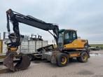 Volvo 160C mobielegraafmachine, Ophalen, Wiellader of Shovel
