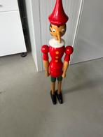 Vintage zoldervondst Houten Pinokkio 1 meter hoog jaren 60?, Antiek en Kunst, Antiek | Speelgoed, Ophalen