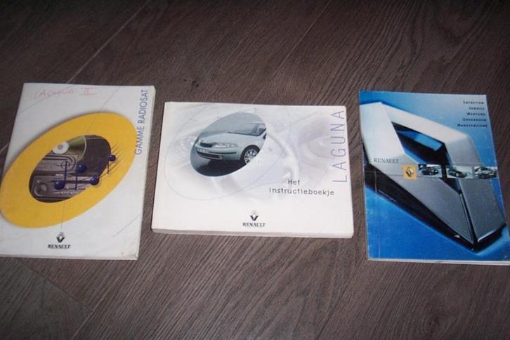 Gebruikershandleiding +div RENAULT LAGUNA type 2  2000/2007, Auto diversen, Handleidingen en Instructieboekjes, Ophalen of Verzenden