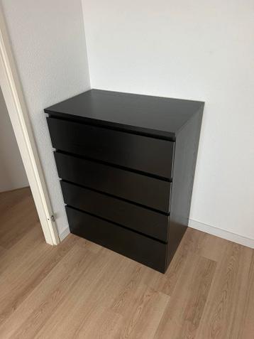 IKEA Malm ladekast met 4 lades - afbeelding 1