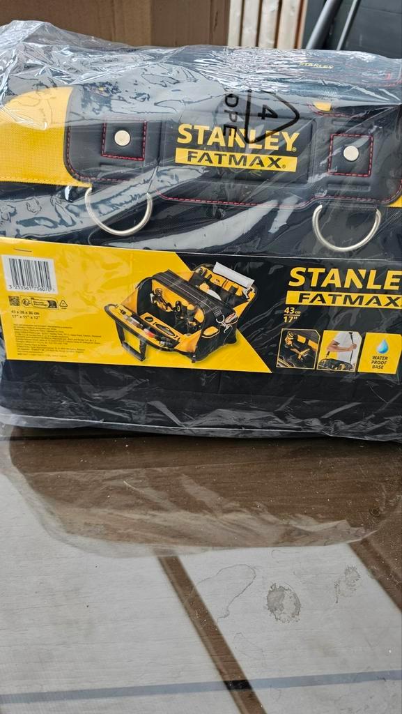 Stanley Fatmax Gereedschapstas - Dubbelzijdig, Doe-het-zelf en Verbouw, Gereedschapskisten, Nieuw, Ophalen
