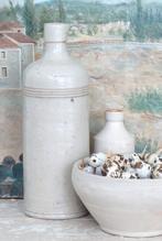 Antieke Franse inktfles ” J . Antoine en Fils”19e/20e eeuw, Ophalen of Verzenden