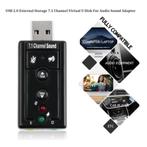 USB Geluidskaart Adapter, Verzenden, Nieuw, Gileshavier27@gmail.com, Laubenhof 23,45326 Essen, Germany