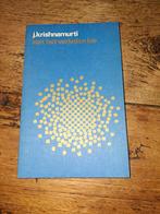 Krishnamurti. Laat het verleden los., Ophalen of Verzenden, Gelezen
