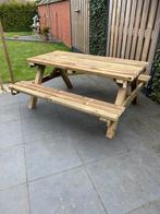 Picknick tafel, Verzenden, Nieuw, Rechthoekig, Hout