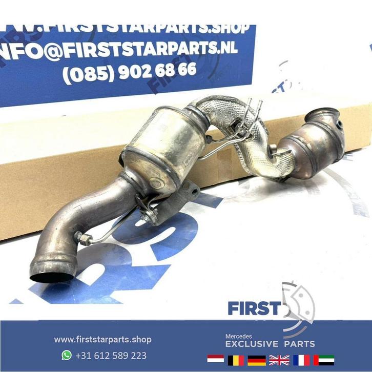 W167 GLE 63 AMG KATALYSATOR V167 C167 GLE63s A1674904104 V16, Auto-onderdelen, Uitlaatsystemen, Mercedes-Benz, Gebruikt, Ophalen of Verzenden