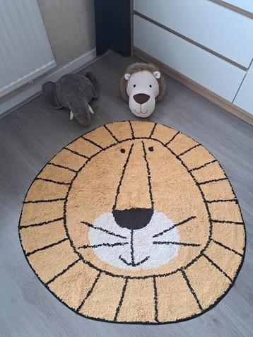 Jungle dieren vloerkleed leeuw olifant knuffel kleed tapijt beschikbaar voor biedingen