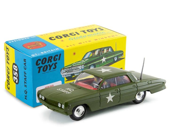 Oldsmobile HQ Staff Car schaal 1/49 CORGI NEW ref. 358, Hobby en Vrije tijd, Modelauto's | 1:43, Nieuw, Auto, Corgi, Verzenden