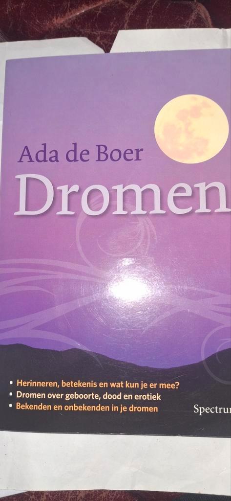 Dromen - Ada de Boer, Boeken, Esoterie en Spiritualiteit, Zo goed als nieuw, Achtergrond en Informatie, Spiritualiteit algemeen
