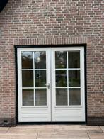 Set tuindeuren met dubbelglas 930x2115, Doe-het-zelf en Verbouw, Deuren en Horren, Ophalen of Verzenden, Gebruikt, Buitendeur