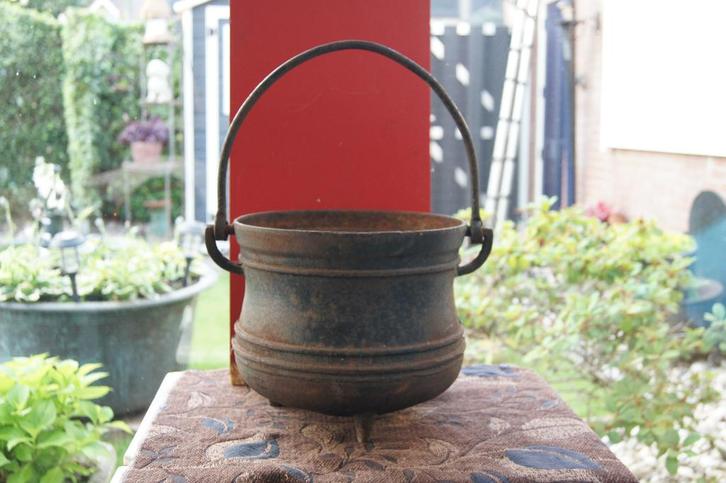Kookpotten (Gietijzer, Antiek en Kunst, Curiosa en Brocante, Ophalen of Verzenden