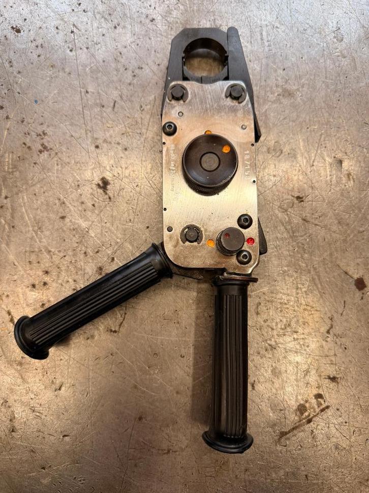 Weidmüller Krimptang MTR 35 (6–50 mm²), Doe-het-zelf en Verbouw, Gereedschap | Handgereedschap, Gebruikt, Ophalen of Verzenden